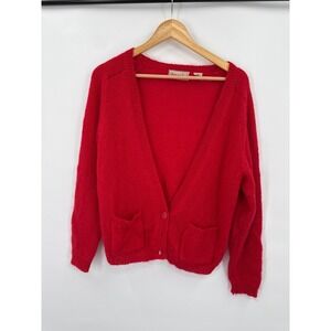 Vintage Penbrooke Lane Cardigan Sweater Womens S Mohair Blend Classic Luxury